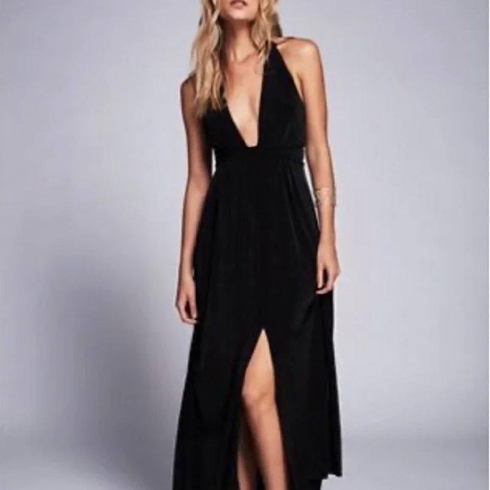 Free People New York Nights Black dress